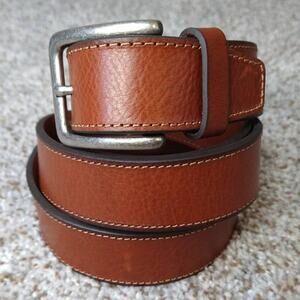 Hawker Rye Leather Belt Cognac Brown Size 48 Classic Men’s